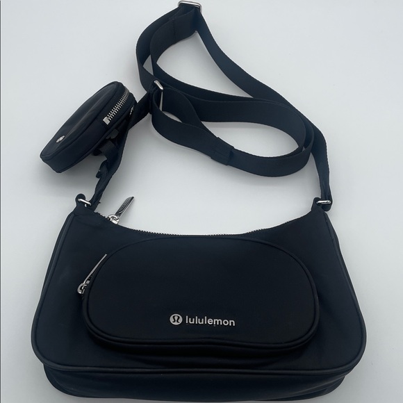 lululemon athletica Handbags - lululemon athletica Black Crossbody Bag